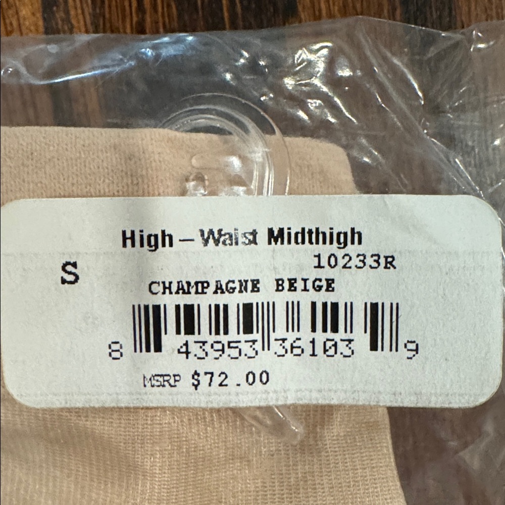 NWT...SPANX Nude High-Waist Shaping Shorts - Picture 3 of 3